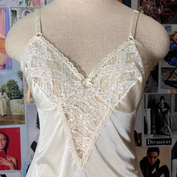 Tops - Vintage 60s Lace Camisole Union Tag